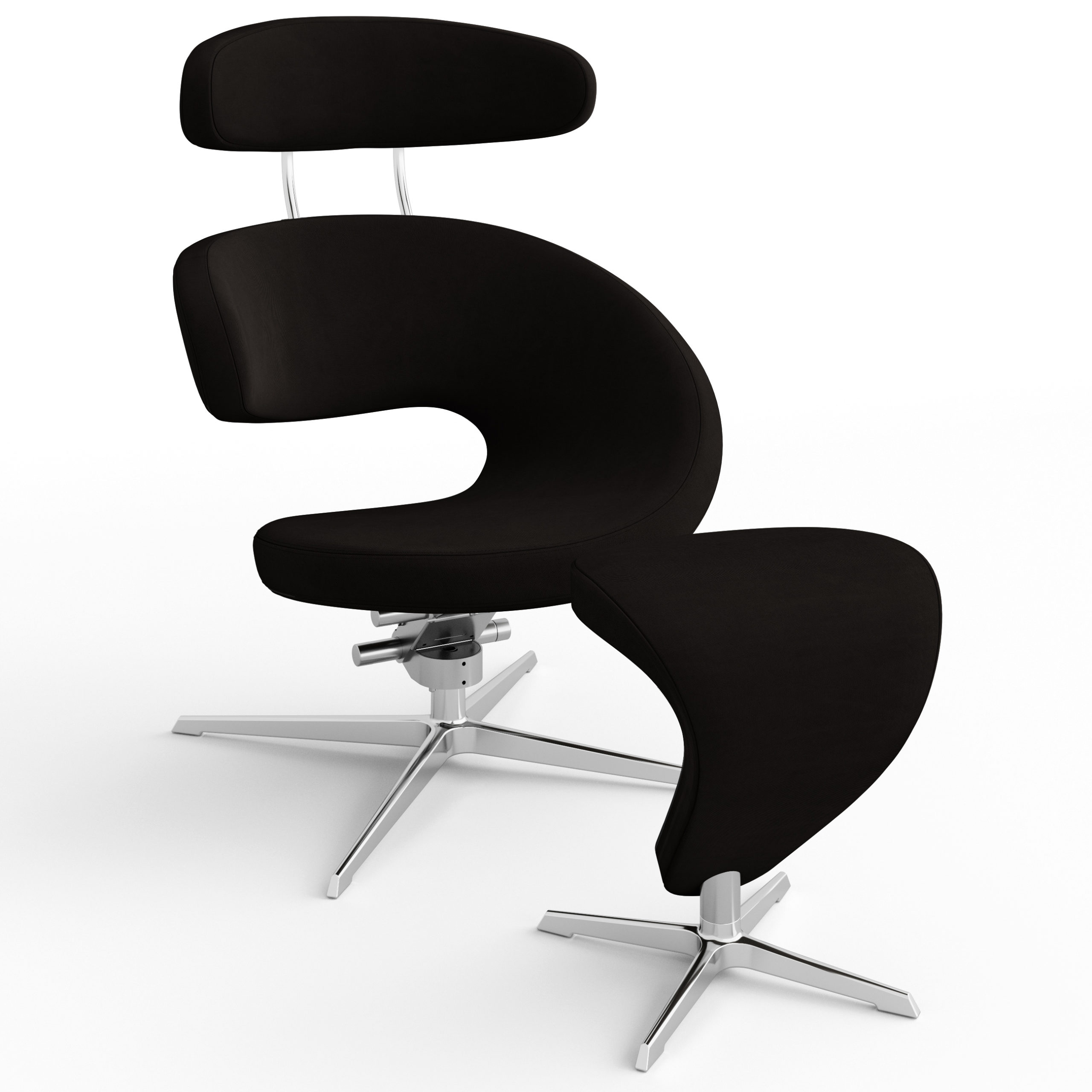 Tanke redaktionelle Immunitet Varier Peel™ - Modern Reclining Swivel Chair Footrest - Varier Chairs