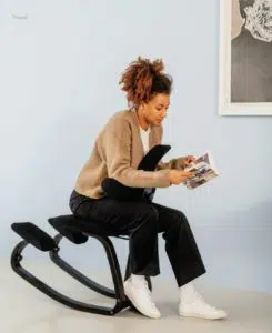 Thatsit kneeling chair with Backrest