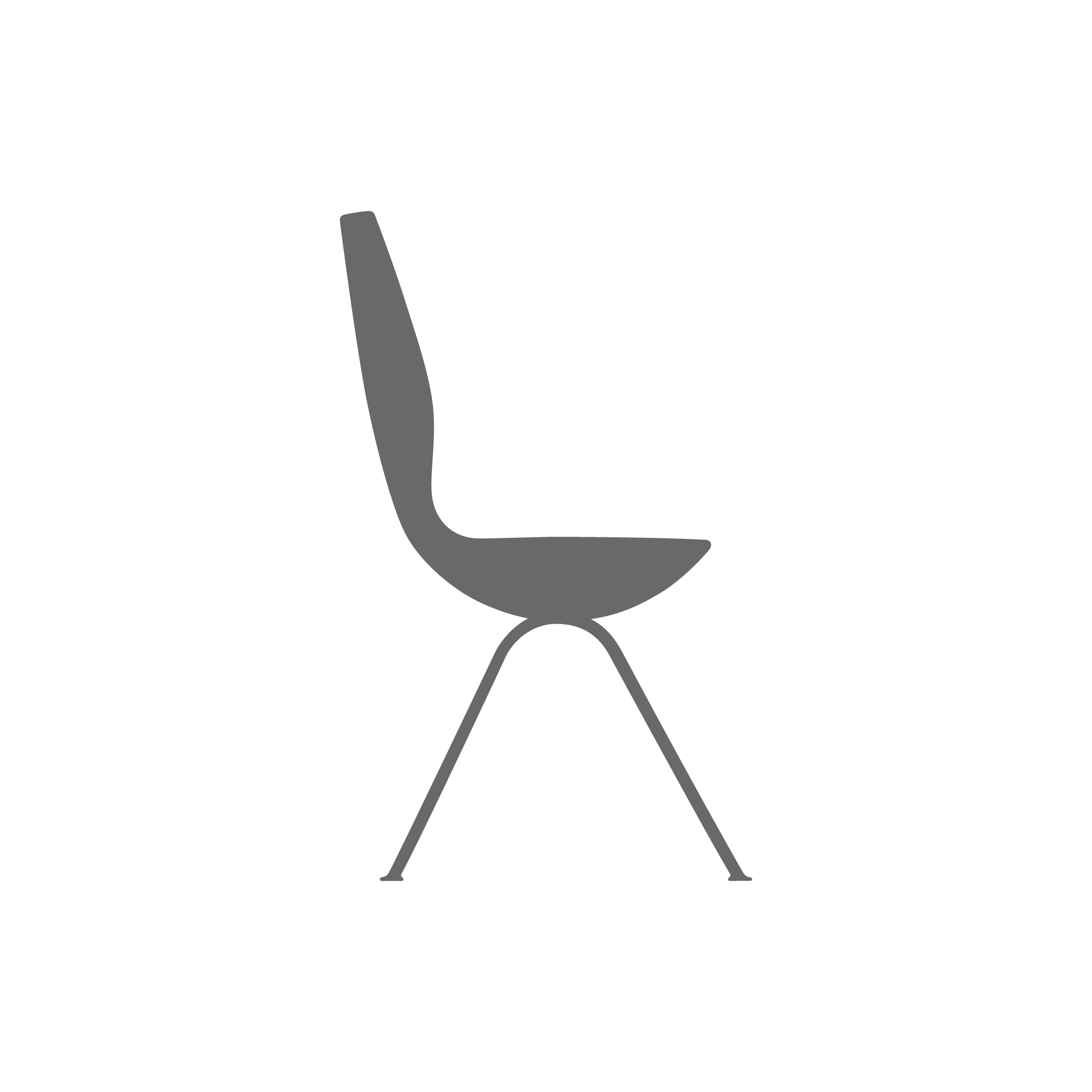 Varier Date™ - Metal Dining Chair