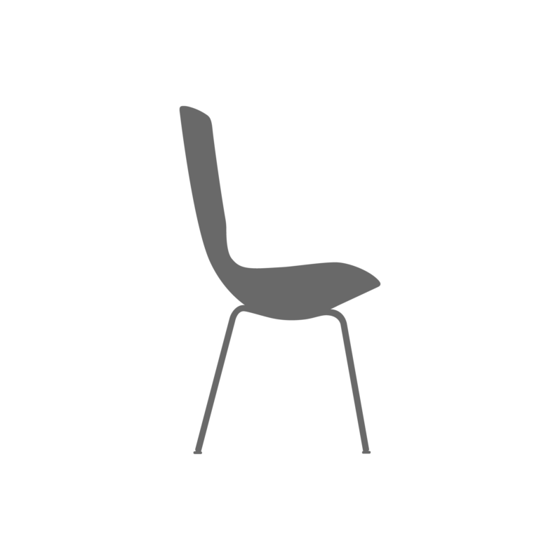Varier Invite Metal Upholstered Chair