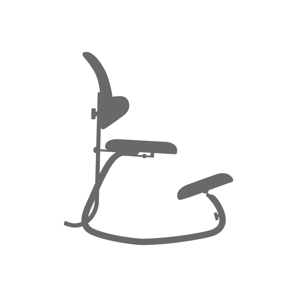 Varier Thatsit Kneeling Chair with Concave Backrest