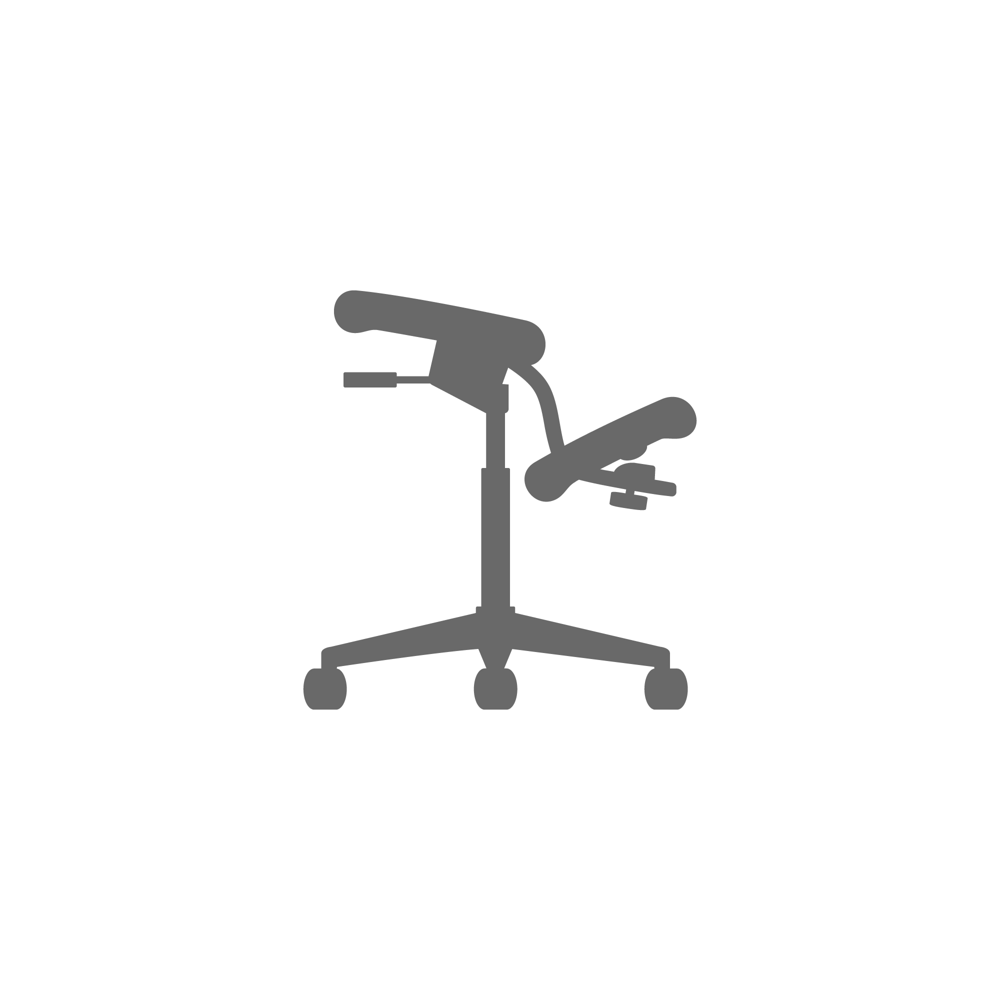 Varier Wing Wheeled Kneeling Chair