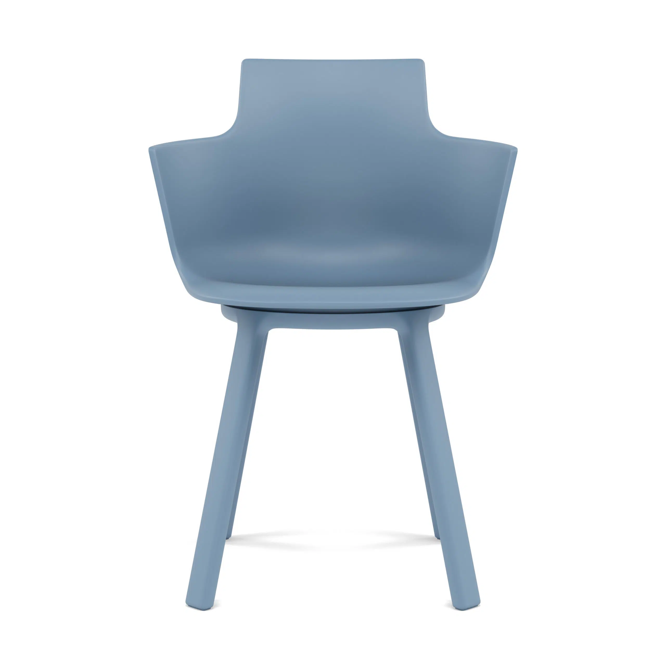 Varier Social Multi-Function Chair in blue, front view