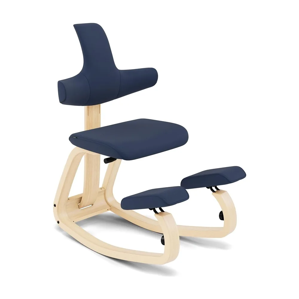 Base: Natural Lacquered Ash / Fabric: Revive Dark Blue
