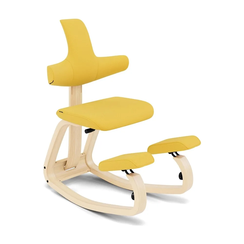 Base: Natural Lacquered Ash / Fabric: Revive Yellow