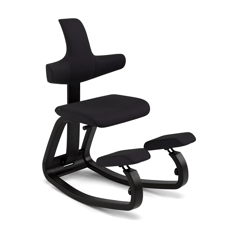 Base: Black Lacquered Ash / Fabric: Revive Black