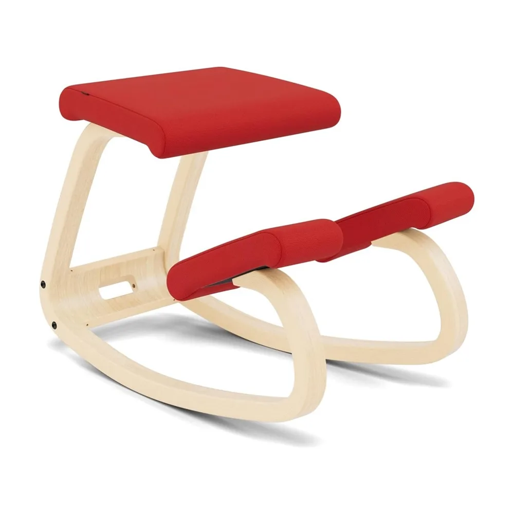 Base: Natural Lacquered Ash / Fabric: Revive Red