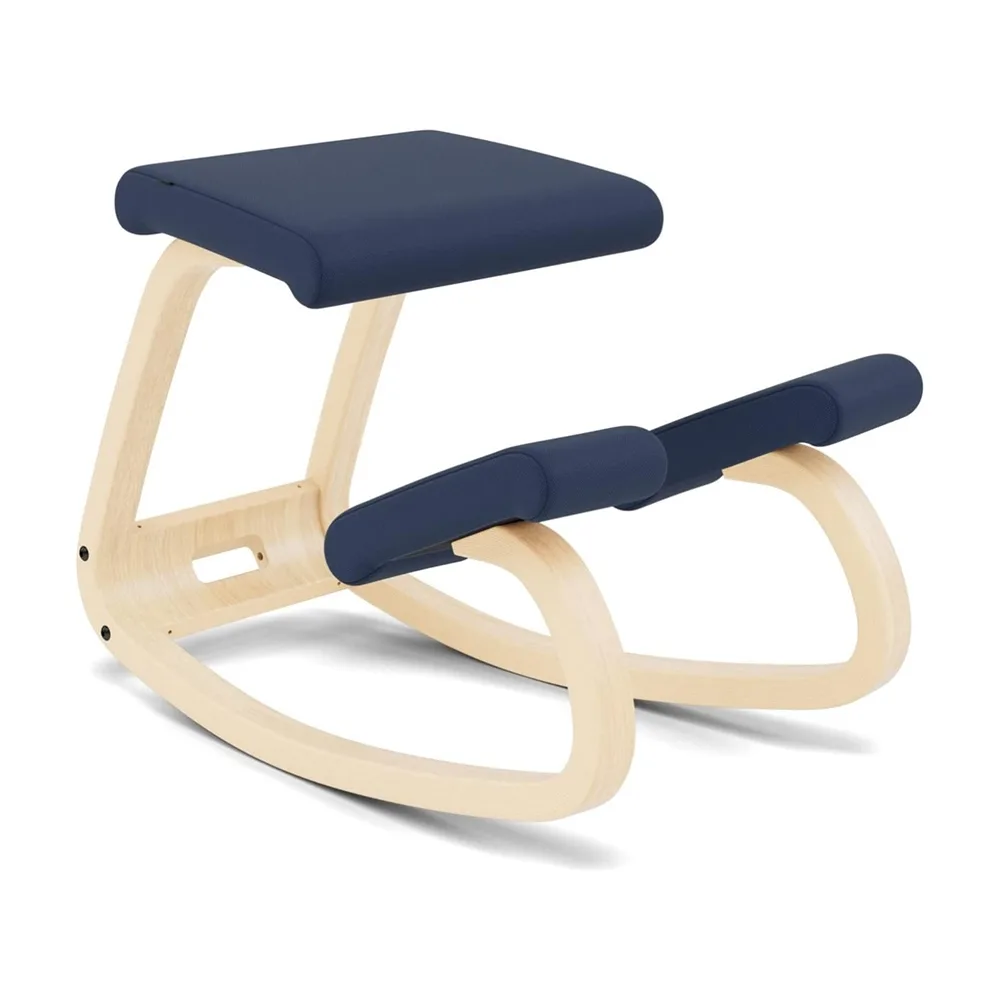 Base: Natural Lacquered Ash / Fabric: Revive Dark Blue