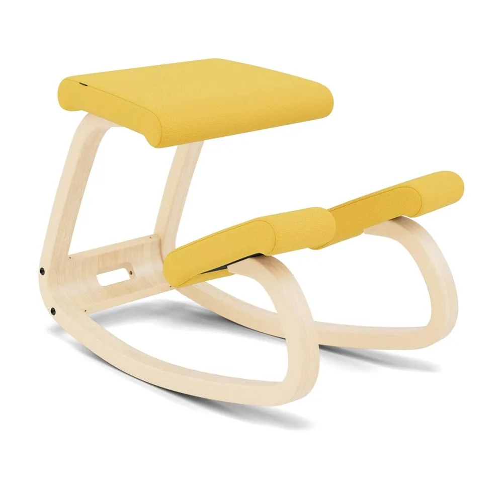 Base: Natural Lacquered Ash / Fabric: Revive Yellow