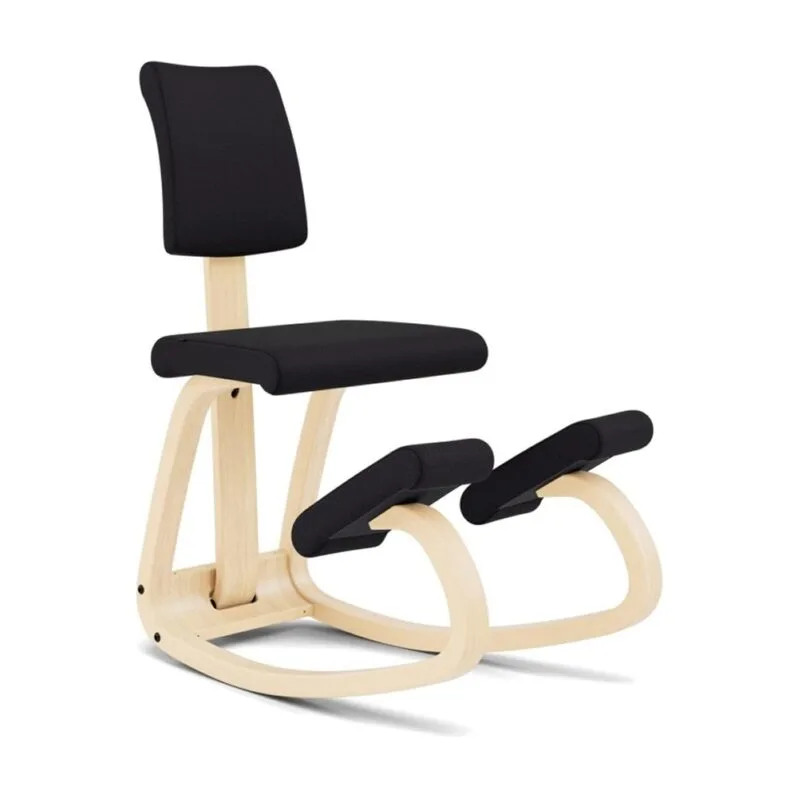 Varier Open-Box Variable Plus Kneeling Chair, in an office setting