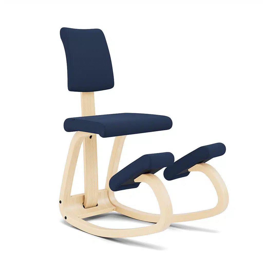 Base: Natural Lacquered Ash / Fabric: Tonal Blue 66286