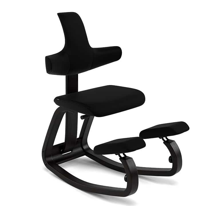 Base: Black Lacquered Ash / Fabric: Tonal Black 60999