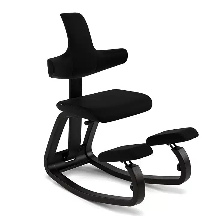 Base: Black Lacquered Ash / Fabric: Tonal Black 60999